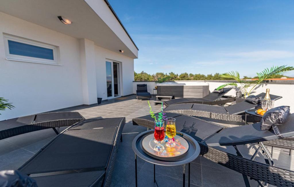 Luxurioeses Penthouse Welle Mit Whirlpool, Grill Und Meerblick Vir Luaran gambar